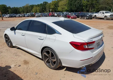 2018 Honda Accord Sport из США, поврежденный, VIN 1HGCV1F31JA165574